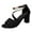 Black, variant on Anuirheih Womens Heels Sandals, Open Toe Thick Heel Casual Sandals Buckle Strap Women Dress Shoes for Women Outdoor(Career Style,Light-pink）
