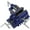 Blue#7, variant on 4" Cross Slide Drill Press Vise - Heavy Duty X-Y Axis Milling Vise for Metal & Woodworking, 2-Way Adjustable Benchtop Clamp with Serrated Jaws, Blue