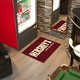 thumbnail image 3 of Ottomanson Hershey Logo Machine Washable Non-Slip Rubberback 2x3 Area Rug, 2'3" x 3', Brown, 3 of 7