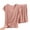 Pink1, variant on LIaqionyy Women's Pajamas Plus Size Sets 2 Pieces Striped Sleeveless Pjs Casual Set V Neck Top Loose Short Soft Sleepwear XL-5XL