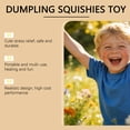 thumbnail image 3 of Squishy Dumpling Stress Balls for Adults, Dumpling Squishy Toys for Kids, Dumpling Fidget Sensory Toy, Squeeze Dough Ball Stress Relief Toy, Stretchy Stress Ball Squish Toys for ADHD Pink, 3 of 6