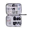 thumbnail image 5 of Bolsa De Almacenamiento De Cable De Datos, Bolsa De Almacenamiento De Cargador Catiónico Con Cremallera Impermeable Multifuncional, Bolsa De Malla Visual, Cinturón De Partición Elástico Monstrate EL010064-00, 5 of 5