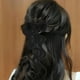 thumbnail image 5 of Extensión de cola de caballo rizada de 14 pulgadas con lazo, color negro natural, con clip, elegantes extensiones de cabello para mujeres y niñas, 5 of 7
