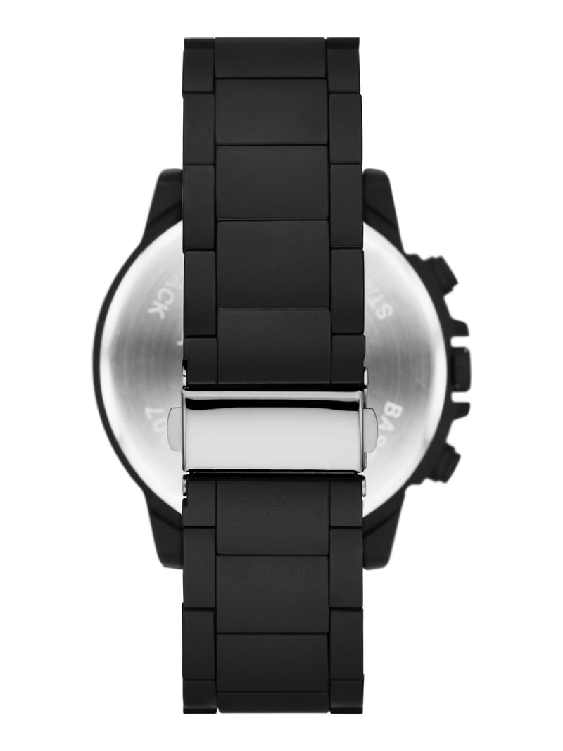 メンズウェア Black Watch Collared Snead Folio Men's Gift Set; Matte Black Bracelet Watch, Black Dial and