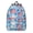 Baseballs and American, variant on Baseballs and American Flags Blue Pattern Backpack for School, Cute School Bag with Adjustable Shoulder Straps and Padded Back, 15.7"x11.8"x5.5"