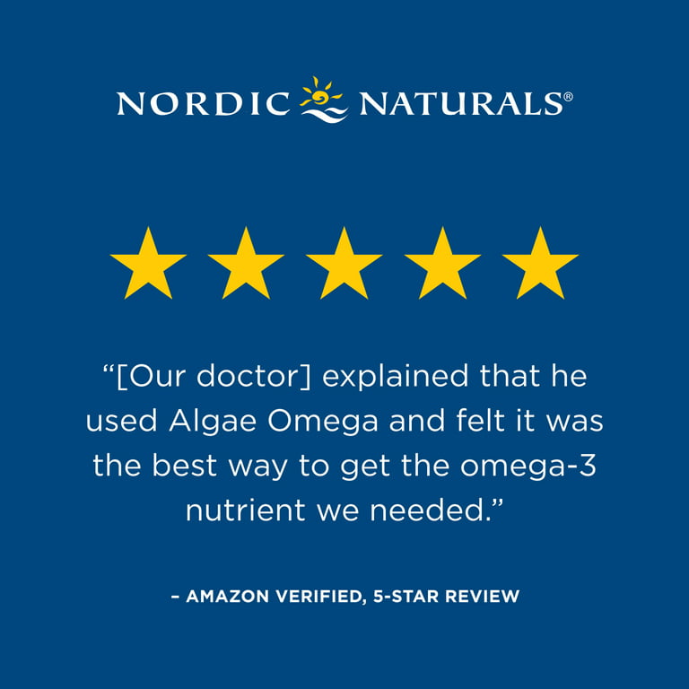 Nordic Naturals Algae Omega - Omega 3 Supplement