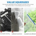 thumbnail image 4 of 2Pcs Squeegee For Shower Mirror Window Door Home Office House Cleaner Car Glass, 4 of 6