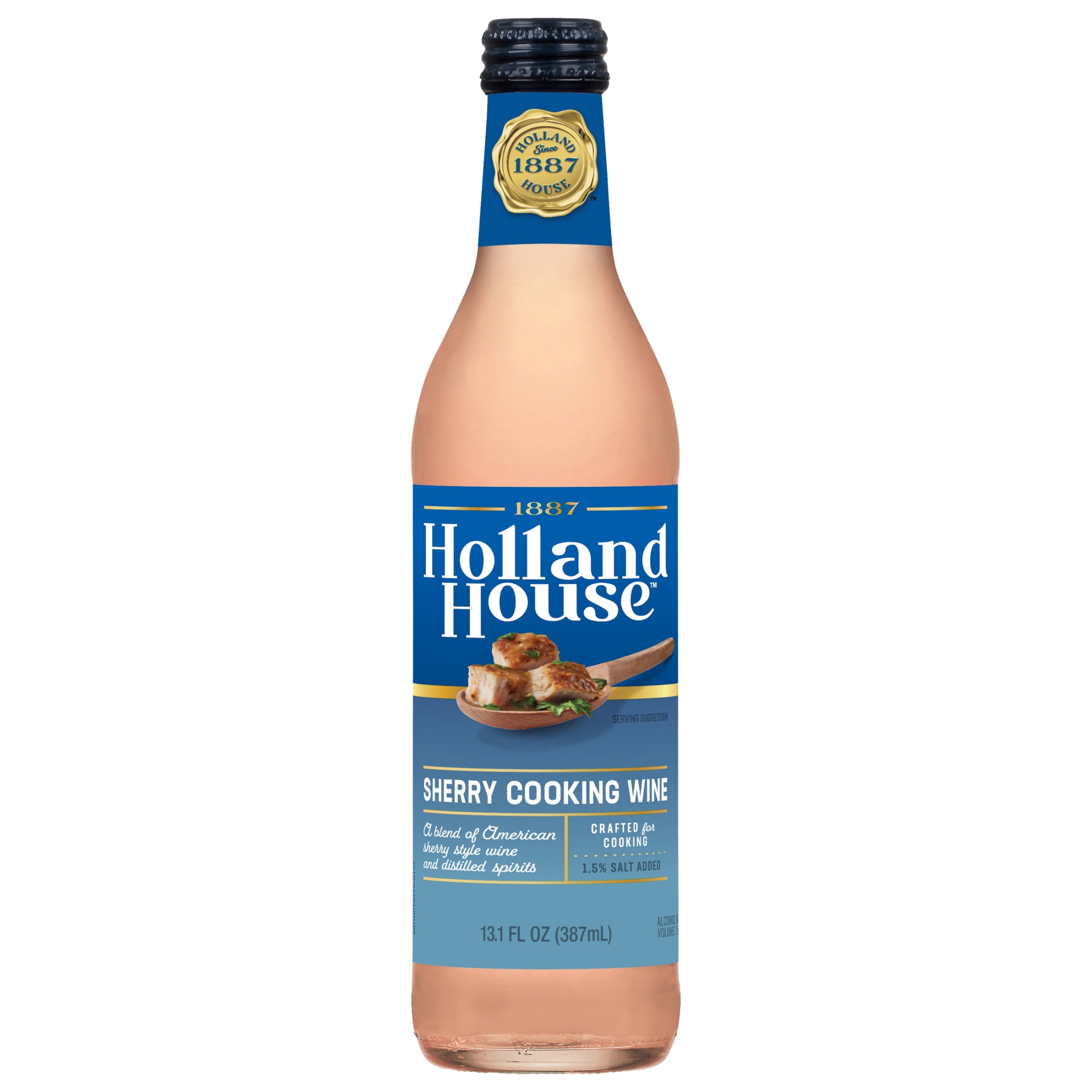 (6 pack) Holland House Sherry Cooking Wine, 13 fl oz, 13.0 Servings per Container