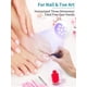 thumbnail image 2 of Lámpara UV para uñas (84 x 84 x 195 mm), secador de uñas de secado rápido de 36 W para esmalte de uñas con almacenamiento de accesorios de manicura, lámpara LED portátil para uñas de gel con rotación, 2 of 3