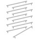 thumbnail image 1 of Uxcell 10-Pack Tiradores de Gabinete, Perillas de Acero Inoxidable Modernas de 11.8" Diseño en T Doble Orificio [Plateado], 1 of 6