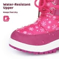 thumbnail image 5 of Apakowa Kids Girls Boys Insulated Fur Winter Warm Snow Boots (Toddler/Little Kid), 5 of 8