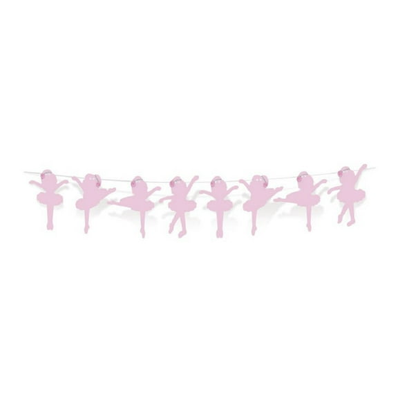 Ballerina Party Decorative Band Silhouette | Ballet Party | Girl 1st Birthday | Ballerina Birthday Ballet Party| Ballet Girl's Party