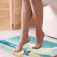 thumbnail image 4 of Surf Non-Slip Polyester Door Rugs, Kitchen Rug, Chair Mat - Machine Washable Area Floor Carpet, 4 of 6