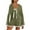 Army Green, variant on aidice Summer Jumpsuits for Womens Casual Drawstring Hooded Long Sleeve Loose Shorts Rompers with Pockets