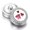 XX19, variant on Aromatherapy Essential Oil Box Crystal Chunk 18mm Snap Buttons Jewelry DIY Charm-XX19