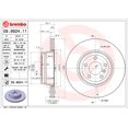 thumbnail image 2 of 2 DISCOS VENTILADOS Traseros - Compatible con BMW X5 4.4L V8 2011 al 2014 BREMBO ., 2 of 5