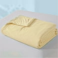 thumbnail image 4 of 59x79IN Cooling Blankets for Hot Sleepers Plush Throw Blankets Summer Blanket Comforter Cotton Air Conditioning Quilt Lightweight Summer Cold Thin Blankets for Women Portable Throw Blankets, 4 of 7