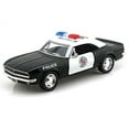 thumbnail image 2 of 5" Kinsmart 1967 Chevrolet Camaro Z/28 Police Car Diecast Model 1:37 Chevy, 2 of 5