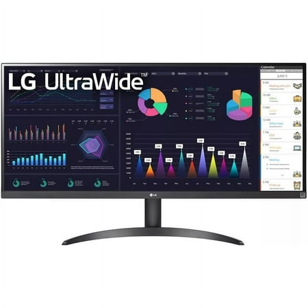 LG 34-inch UltraWide FHD VESA DisplayHDR 400 IPS Monitor w/ AMD FreeSync, 34WQ500-B