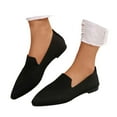 thumbnail image 3 of uvwlwu Casual Shoes for Women On Shoes Breathable Mesh Pointed Toe Flat Comfortable Loafers For Daily Walking Lightweight Soft Sole, 3 of 9
