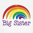 thumbnail image 3 of CafePress - Big Sister Rainbow Toddler T Shirt - Cute Toddler T-Shirt, 100% Cotton, 3 of 4