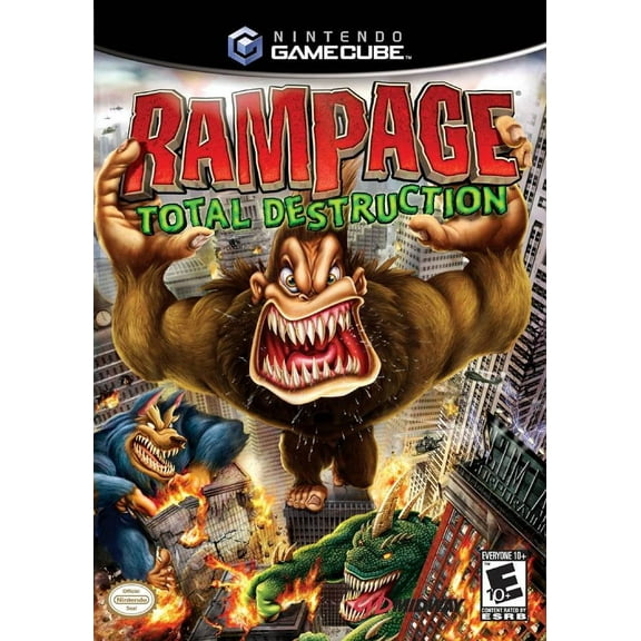 Restored Rampage Total Destruction | Nintendo GameCube (Refurbished)