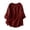 Red, variant on Womens Summer Tops Crewneck Lace Crochet Short Sleeve Shirts Casual Cotton Linen Blouses Beige L