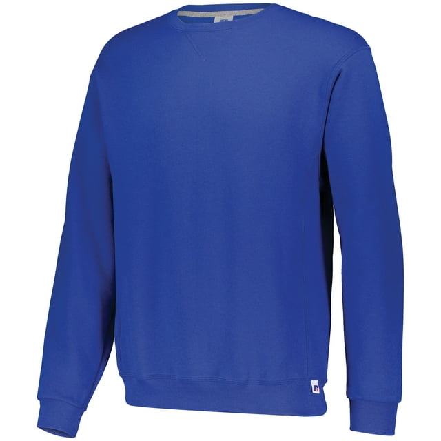Russell Athletic Dri Power Chandail en Molleton à Col Rond, L, Royal