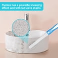thumbnail image 3 of Pumice Stone Toilet Brush – Household Cleaning Brush for Sink, Toilet, Tile, and Bathroom, 3 of 5