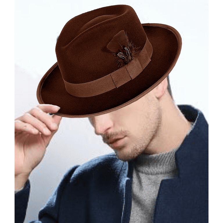 Felt Hats for Men, Mens Felt Hat