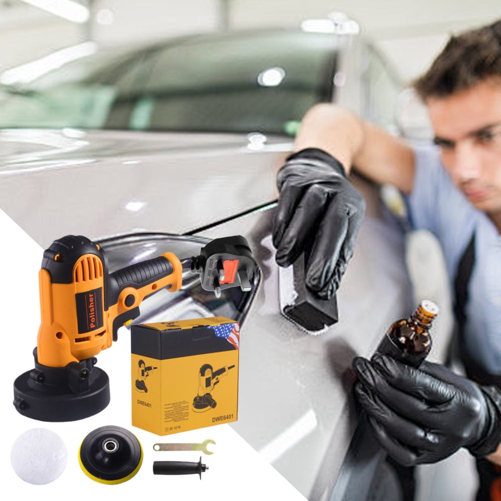 Ksruee Polisher For Car Detailing Car Buffers And Polishers 220V Body Repair Grinders Handle Buffing Machine Car Polishing Machine Multi-Purpose For Car