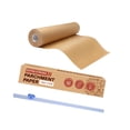 thumbnail image 4 of Rollo de papel pergamino, revestimiento de papel pergamino, suministros para hornear en la cocina del hogar, resistente a la grasa para asar, asar,, 4 of 8
