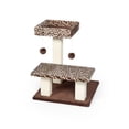 thumbnail image 1 of Prevue Pet Leopard Terrace Dual Lounging Platforms With Scratching Posts., 1 of 6
