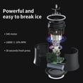 thumbnail image 4 of Ultra-Quiet 21oz Portable Blender - 30s One-Touch Blending, Waterproof USB-C Charging - Ideal for Sports, Picnics, Post-Workout Recovery (Includes Travel Lid & 600ml Cup), 4 of 5
