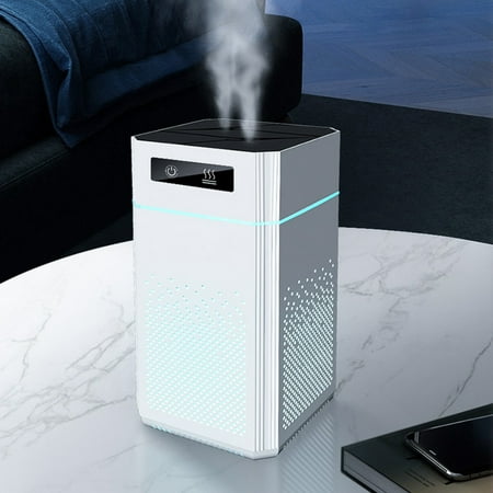 

RKSTN USB Humidifier With Colorful Light Large Capacity 2.5L Quiet Cool Mist Humidifier For Bedroom And Office Plants Easy To Clean