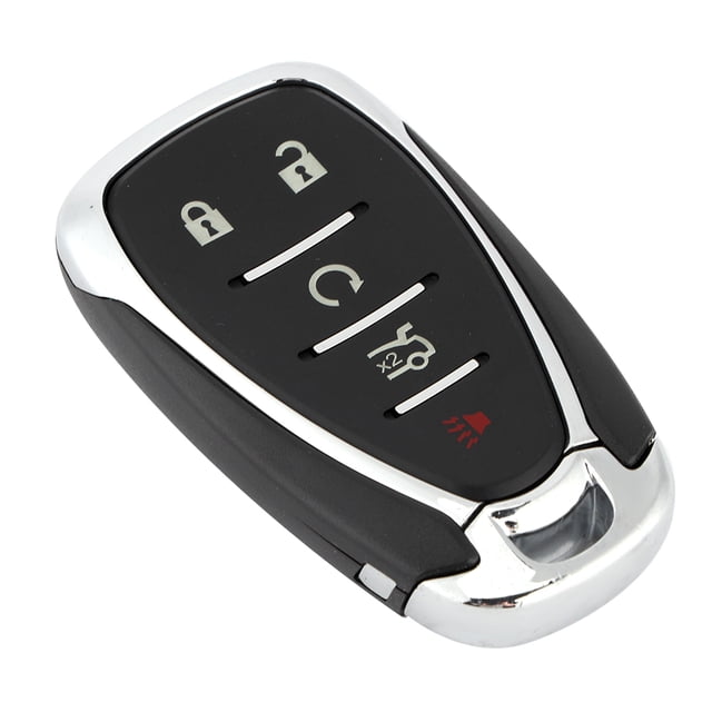 Llave de coche sin llave, llave de coche inteligente de 5 botones con control remoto inalámbrico sin cortar, la mejor en su clase