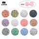 thumbnail image 5 of LOFCA 19 mm 10 piezas/lote de cuentas redondas de silicona para cuentas de silicona de grado alimenticio BPA seguro DIY llavero de silicona collar accesorios, 5 of 5