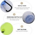 thumbnail image 2 of Raindrops 6Pcs in 1 Bag 38ML Silicagel Cosmetic Sub Bottles Lovely Bottles for Woman, 2 of 8