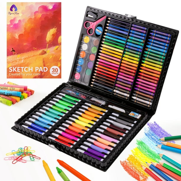 Art Supplies Set 151 Pieces With Easel And Carry Case photo 7