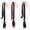 Black, variant on Women's Winding Hair Extension Ponytail - Trendy Boxer Braid Wig for Effortless Style