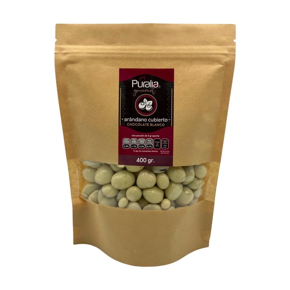 Arándano Cubierto de chocolate blanco Puralia Gourmet 400 g