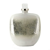 CC Home Furnishings Mouth-Blown Lidded Glass Bottle - 15.5"
