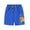 Blue, variant on LYMAYTER Little Boys Cotton Shorts Kids Baby Soft Printed Five Points Pants Toddler Casual Shorts for 2-7 T