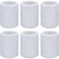 thumbnail image 1 of Paquete de 6 muñequeras deportivas absorbentes para el sudor para fútbol, baloncesto y atletismo, 1 of 7
