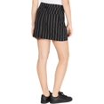 thumbnail image 2 of Vanilla Star Juniors Cotton Striped Mini Skirt Black 7, 2 of 2