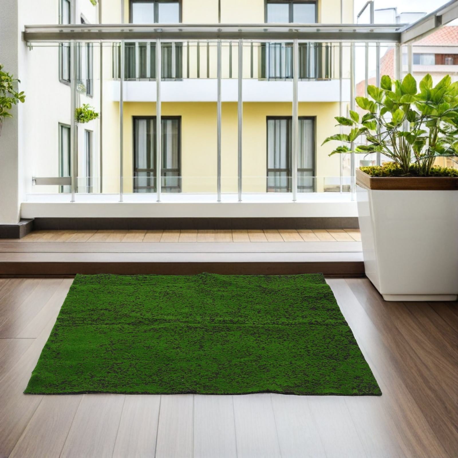 OUNONA Green Artificial Moss Sheet Natural Looking Faux Moss for Home Office Decor