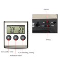 thumbnail image 4 of Kitchen Food Cook Baking Grilling Meat BBQ Timer Probe Digital Oven Thermometer, 4 of 8
