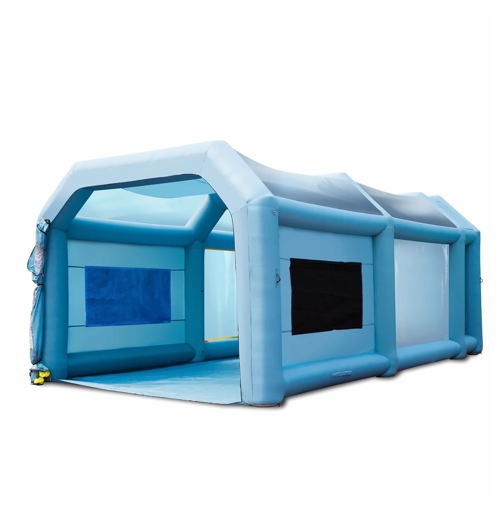 Inflatable Paint Booth 28x16x11ft, Car Paint Tent with Blowers