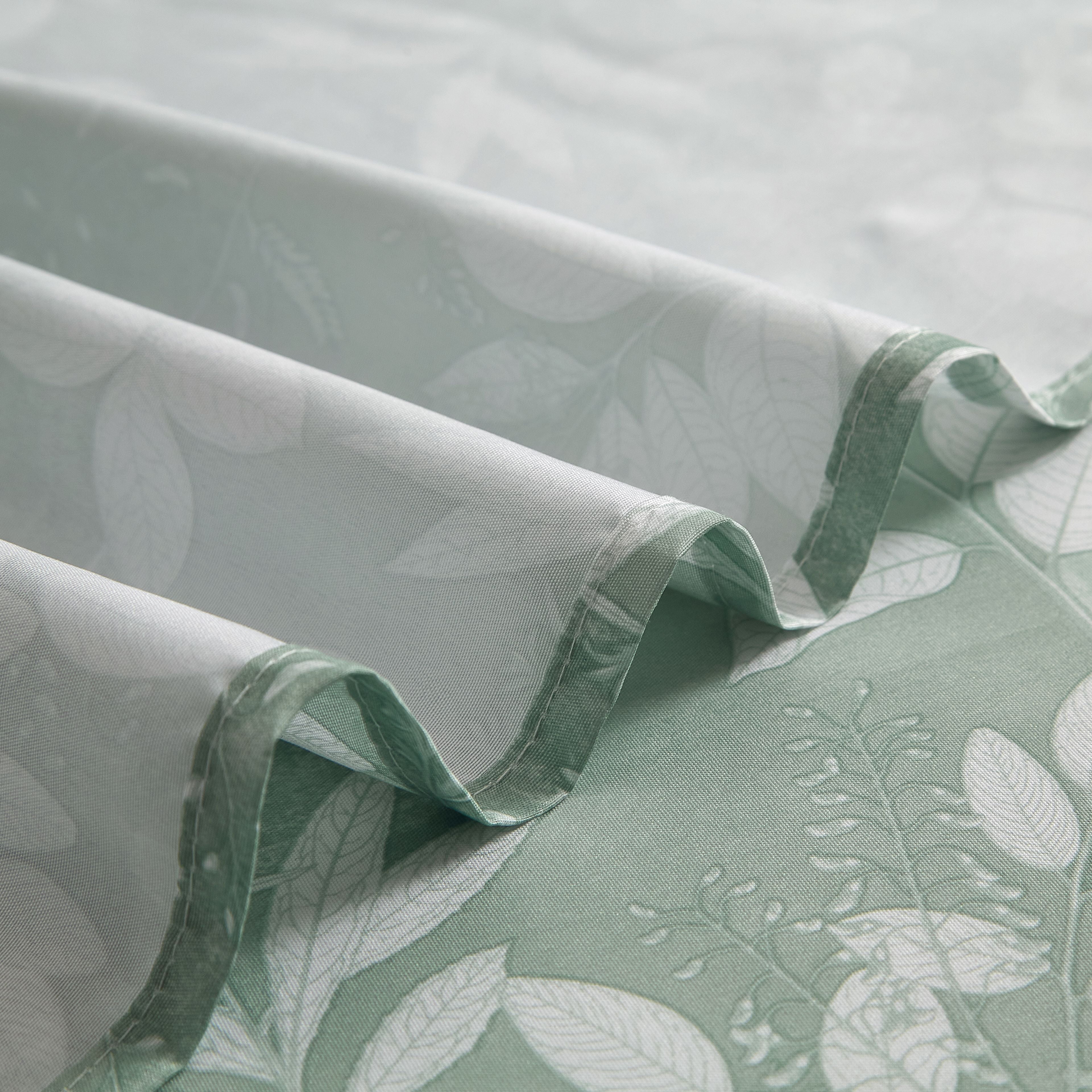 Mainstays 13-Piece Botanical Shower Set, Green