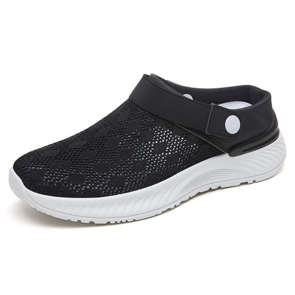 Breathable Slip-On Mule Shoes for Women&Men, Soft Sole Comfortable Casual Footwear